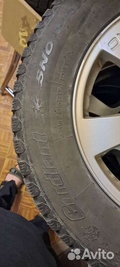Оригинальный комплект Зимняя резина с дисками r17