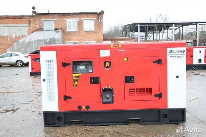 Дизельный генератор 60 кВт в кожухе «Азимут»