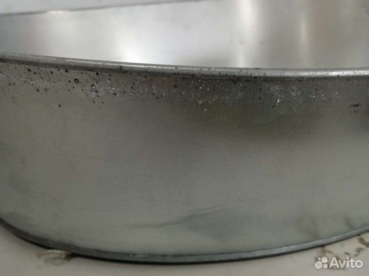 Таз овальный оцинкованный 27 л