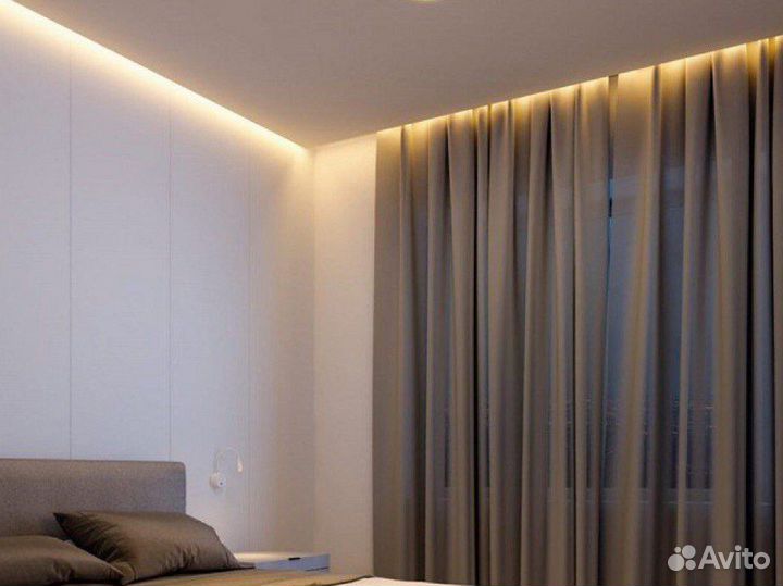 Натяжные потолки «под ключ»