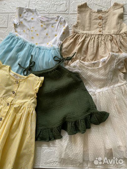 Платье для девочки 74 80