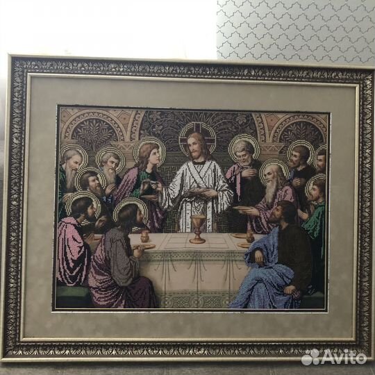 Вышивка бисером Картина Тайная вечеря