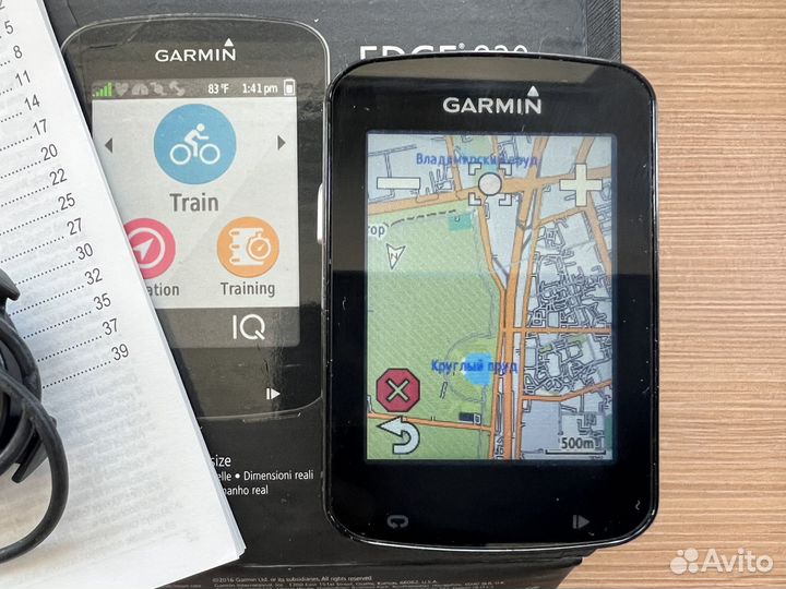 Велокомпьютер с GPS навигацией Garmin edge 820