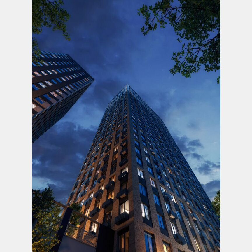 Квартира-студия, 34,6 м², 29/31 эт.