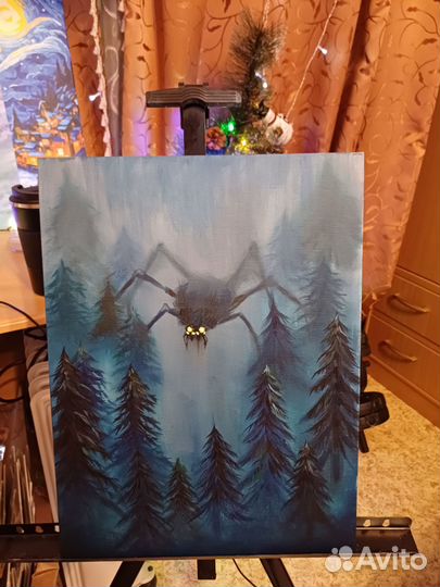 Картина маслом на холсте пейзаж
