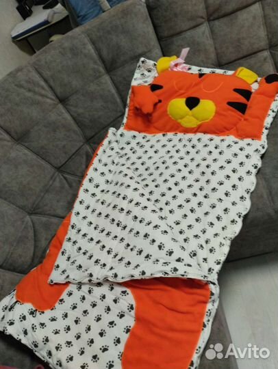 Спальный мешок детский новый