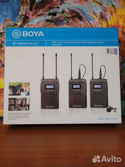 Микрофон boya BY-WM8 pro-K2