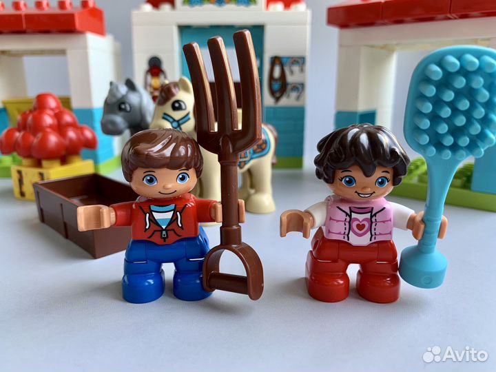 Lego Duplo Конюшня на ферме 10868 все детали