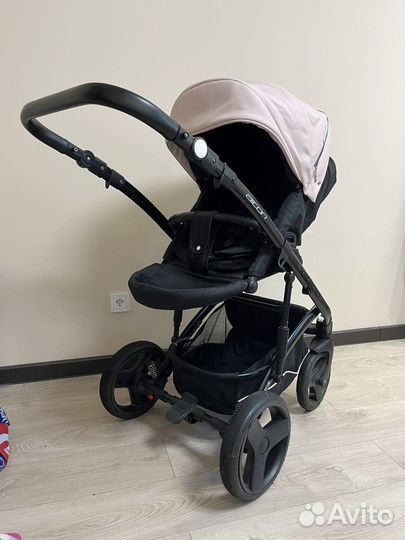 Коляска 3 в 1 riko basic pastel