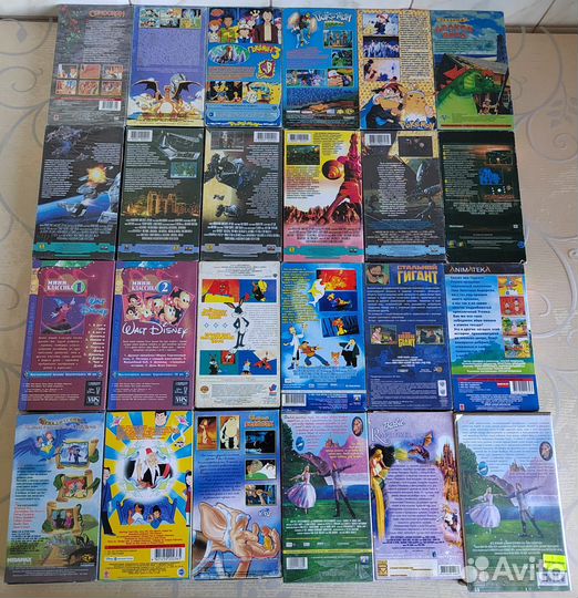 Мультики от еа и др. / видеокассеты / VHS