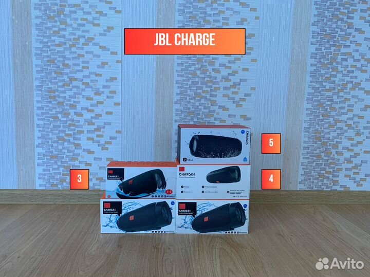 Новые блютуз колонки JBL Charge