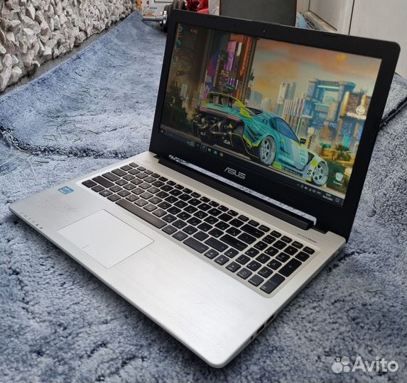 Игровой ноутбук asus i7/GT740M/8озу/ssd+hdd