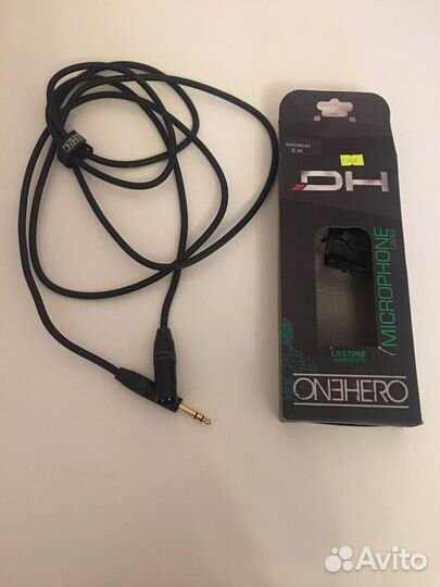 Аудио кабель Die Hard (Jack & XLR, 3 метра)