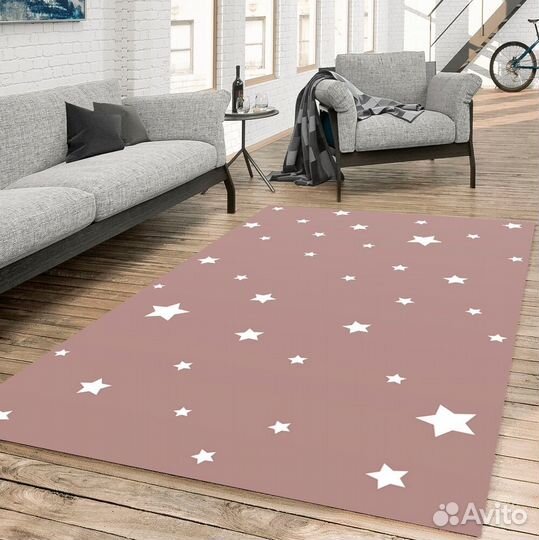 Ковер из микрофибры 140*240 см новый