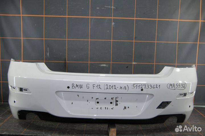 Бампер задний - BMW 6 F06 F13 F12 (2011-15гг)