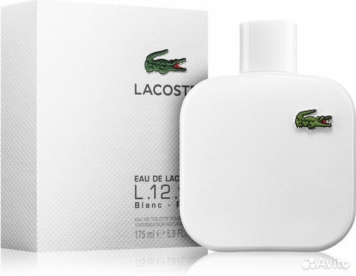 Духи мужские Lacoste Eau De Lacoste L.12.12 Blanc