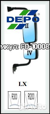 Зеркало правое в сборе ман тга
