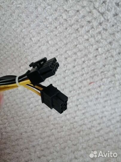 Переходники питания 6-pin для видеокарт