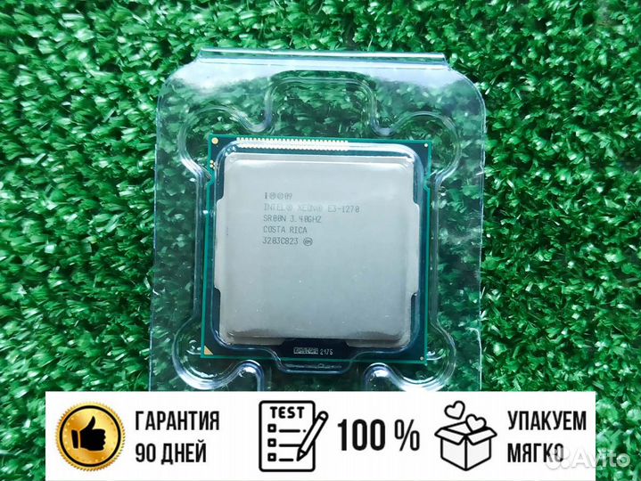 Процессор Intel xeon E3-1270 OEM LGA 1155 3.8 ghz