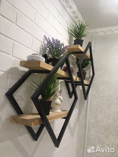 Полка настенная loft