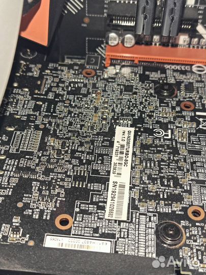 Видеокарта gigabyte geforce rtx 2080 turbo oc 8g