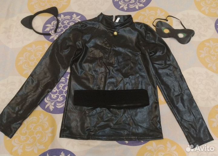 Костюм карнавальный Супер-кот Батик 146 рост