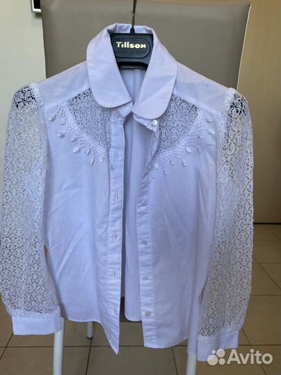 Блузка рубашка школьная