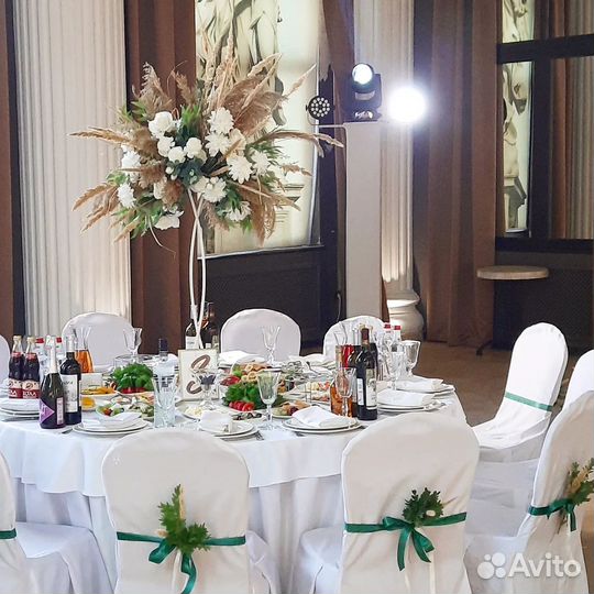 Оформление свадьбы, стол молодых, свадьба