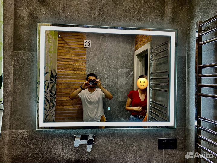 Зеркало с подсветкой под заказ