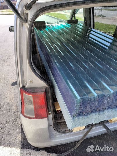 Профнастил пэт ударопрочный с завода пластиковый m