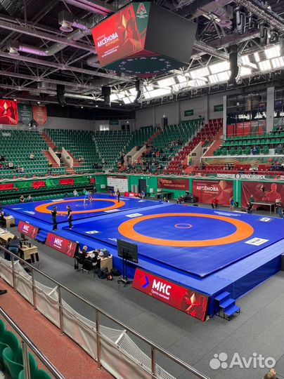 Ковер борцовский для самбо, греко-римской борьбы