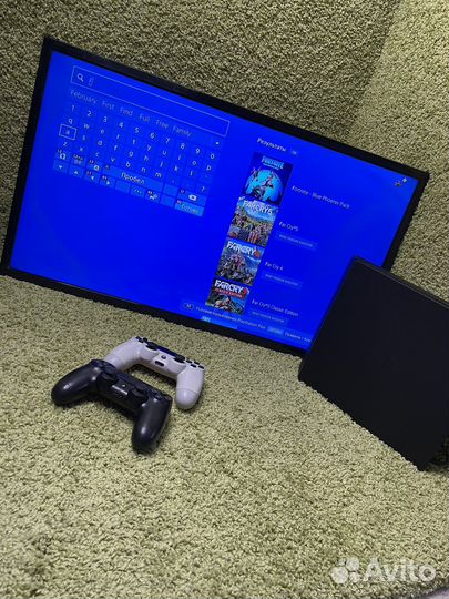 Sony PlayStation 4 slim + 400игр