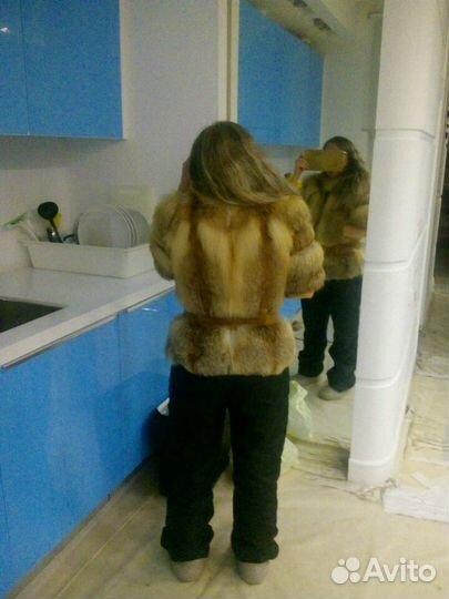 Жилет лисий