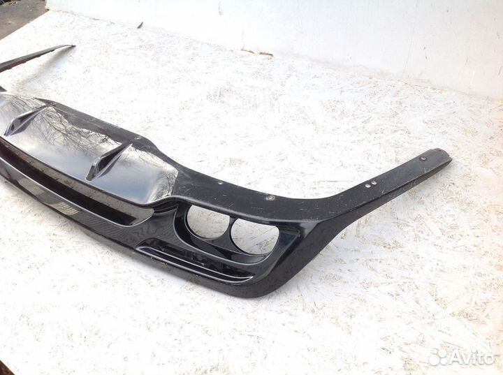 Юбка заднего бампера Kia Stinger I (2017—2021)