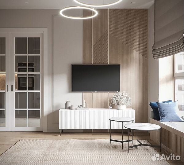 Тумба под телевизор подвесная