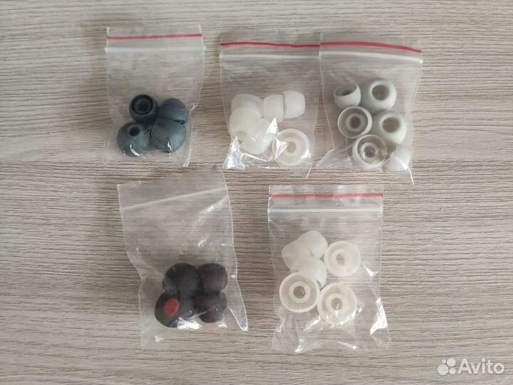 Силиконовые амбушюры для внутриканальных наушников