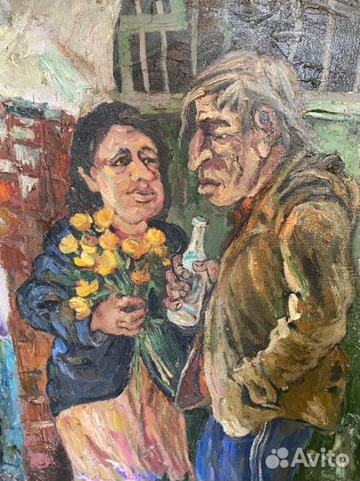 Картина маслом на холсте С. Ю. Сорокин 