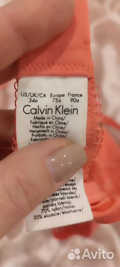 Бюстгальтер 75 a Calvin Klein оригинал