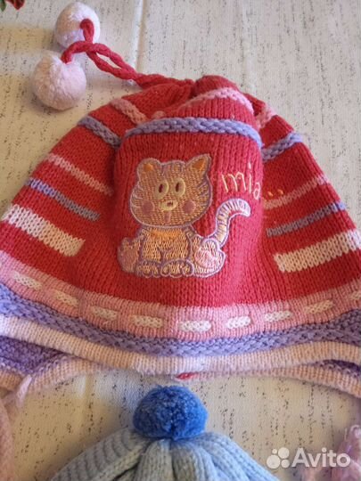 Палантин-снуд, лето.Книга.Детские шапочки