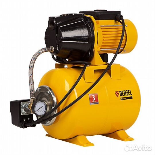 Насосная станция PS1100С, 1100 Вт, 4500 л/ч, ресив