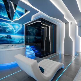 Квартира-студия, 45 м², 1 кровать