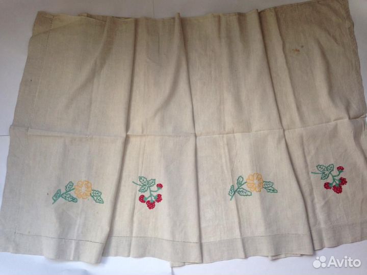 Текстиль винтаж ручная вышивка