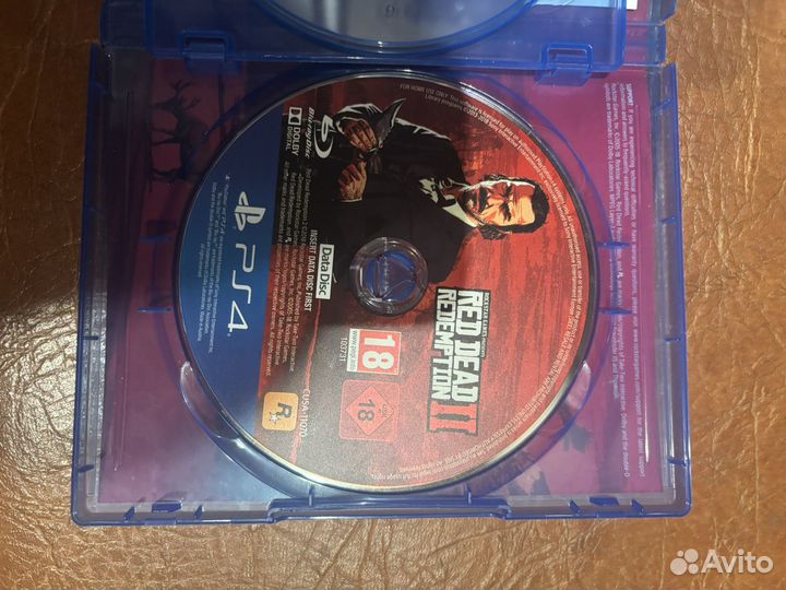 Red dead redemption 2 ps4 диск