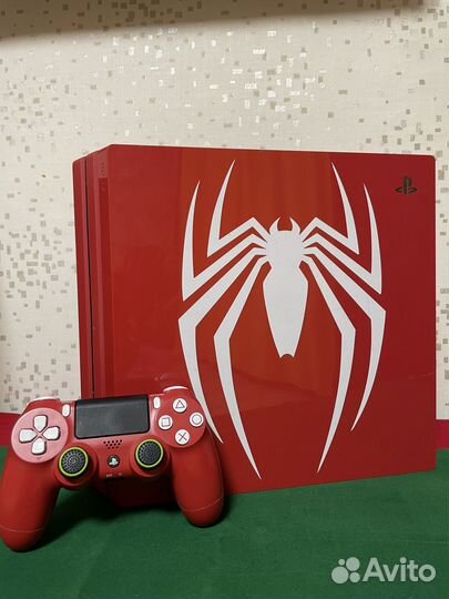 Sony ps4 pro 1tb limited edition Человек-Паук