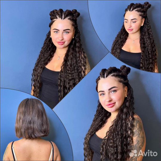 Плетение афрокосичек,брейды,Бокс.косы,Афрохвост