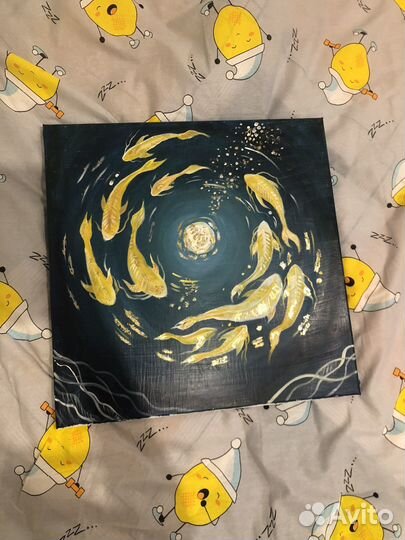 Картины акрил на холсте