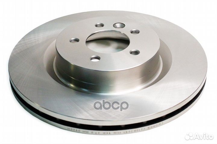 Тормозной диск передний C210R2091 cworks