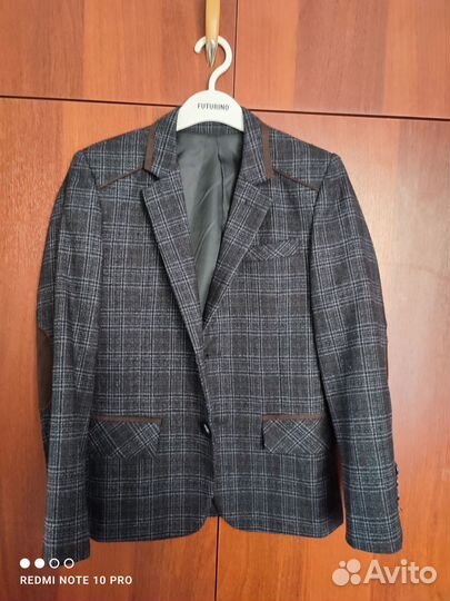 Пиджак школьный для мальчика 134 140