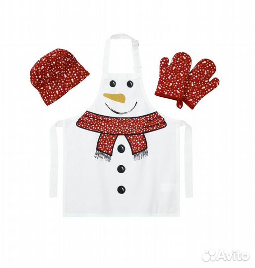 Детские набор для кухни (фартук, шапочка)