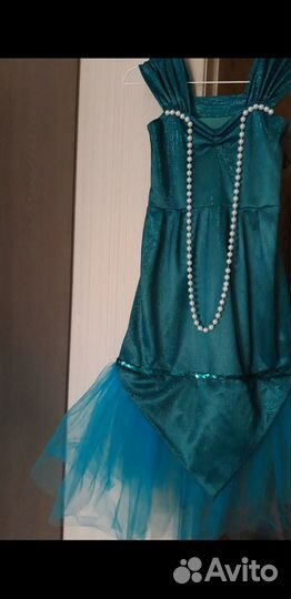 Платье вечернее, новогоднее. Наряд Русалки